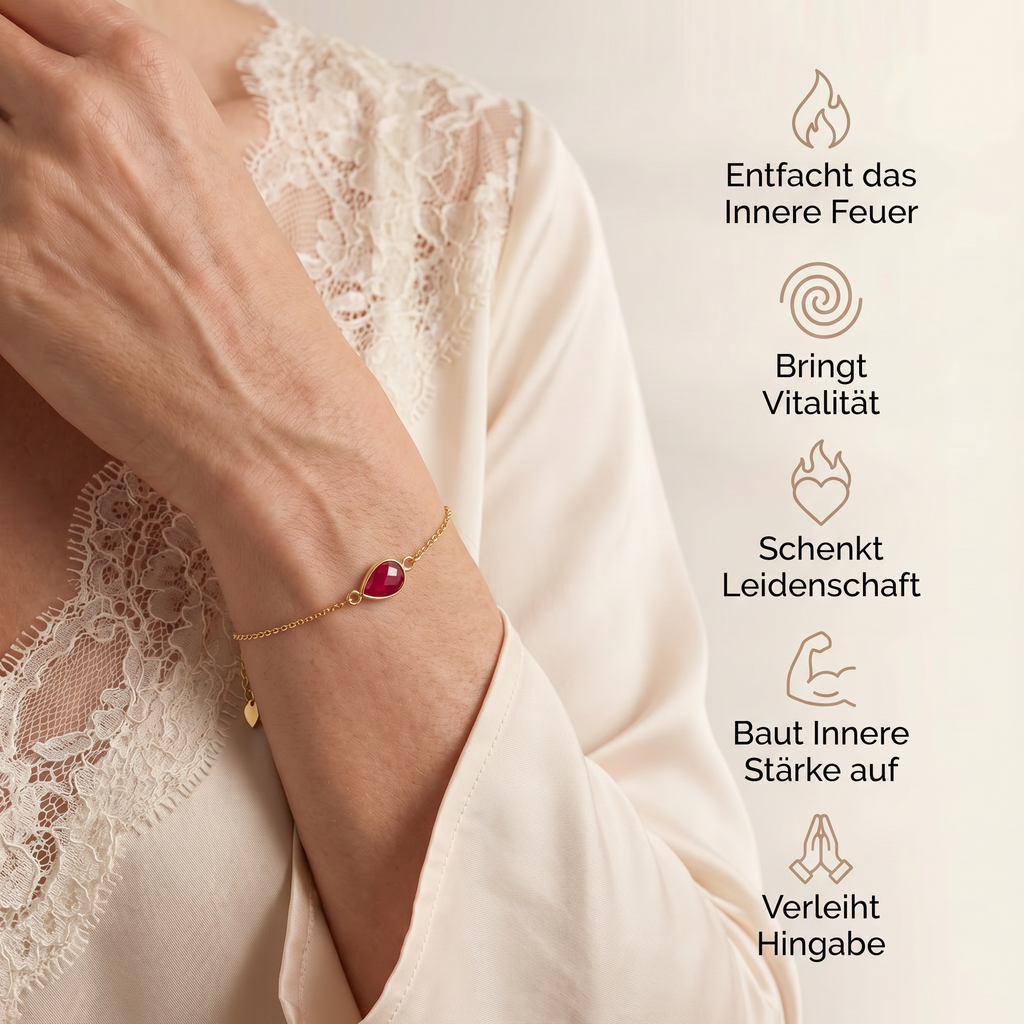 Rubin Armband - Leidenschaft
