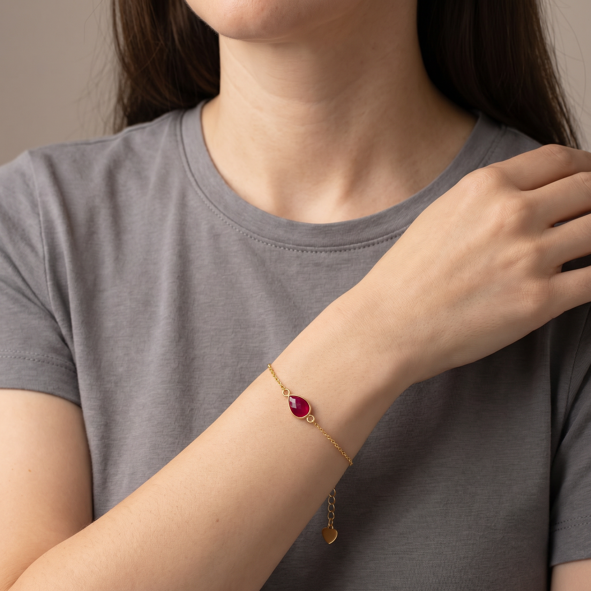 Rubin Armband - Leidenschaft