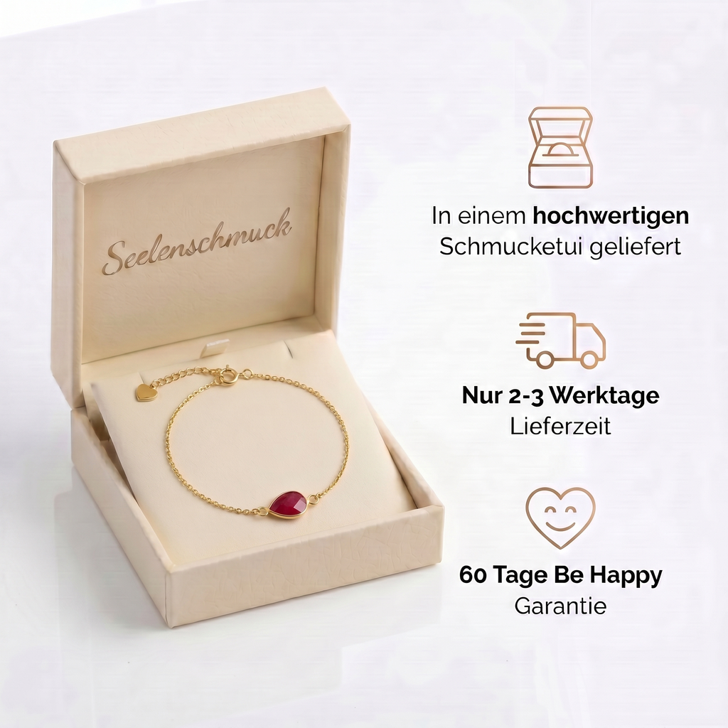Rubin Armband - Leidenschaft