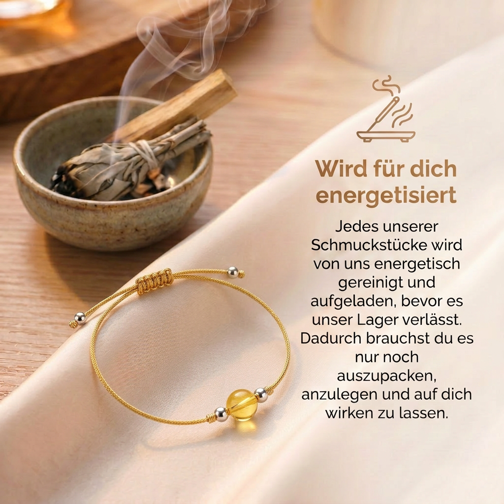 Citrin Armband - Naturband