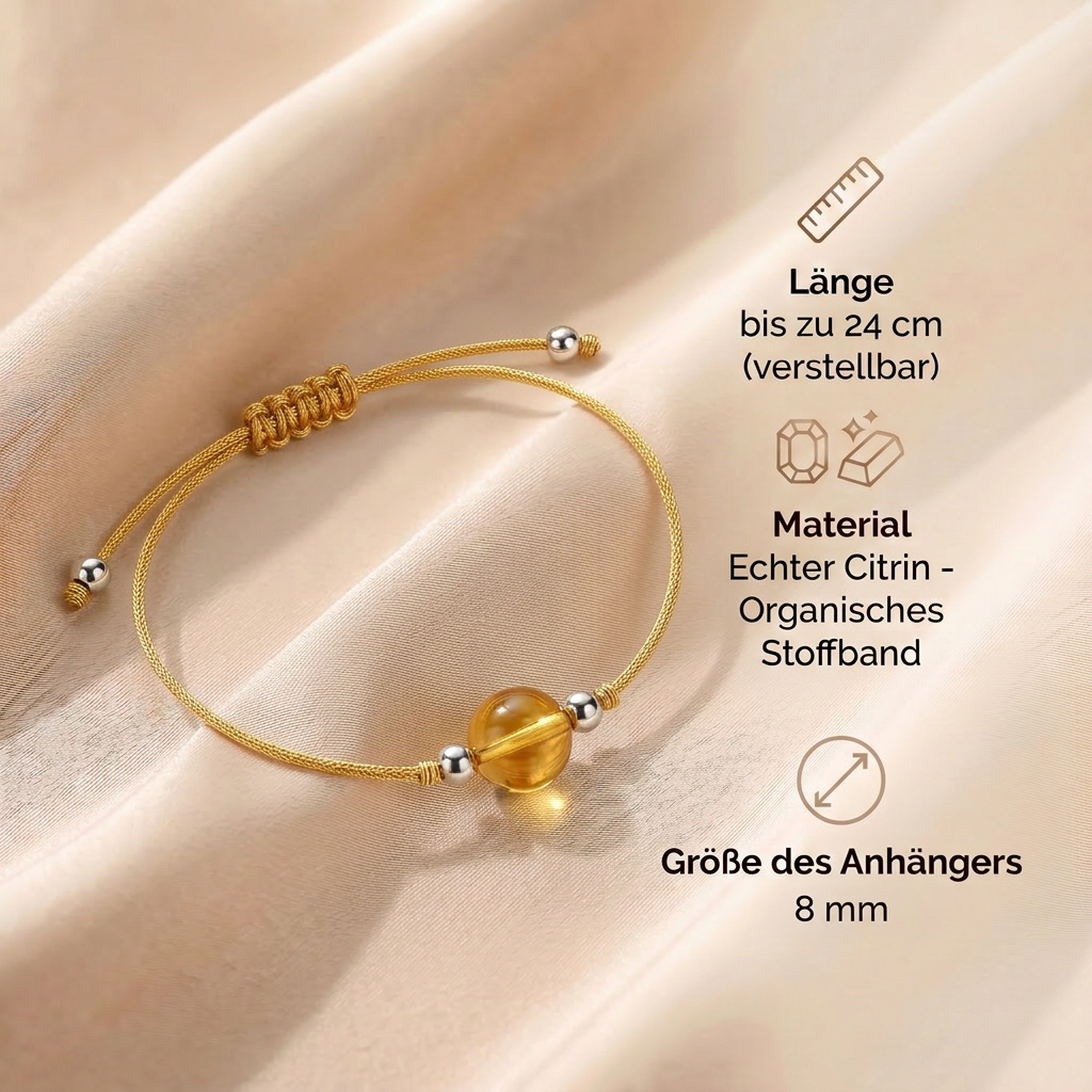 Citrin Armband - Naturband