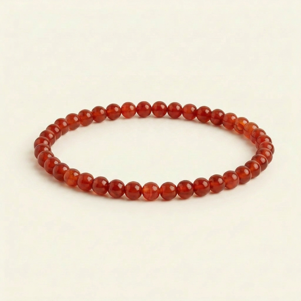 Karneol Armband - Perlen