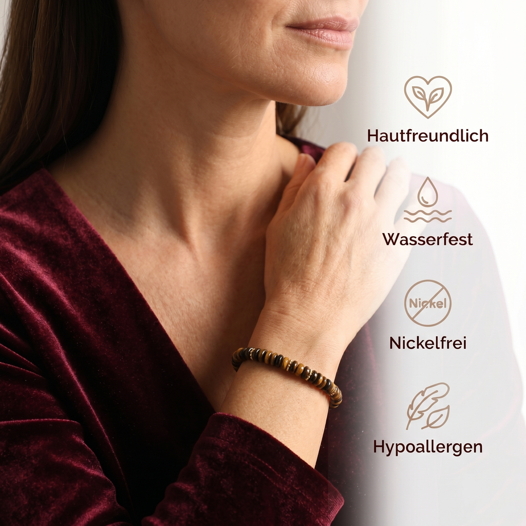 Tigerauge Armband - Kraftperlen