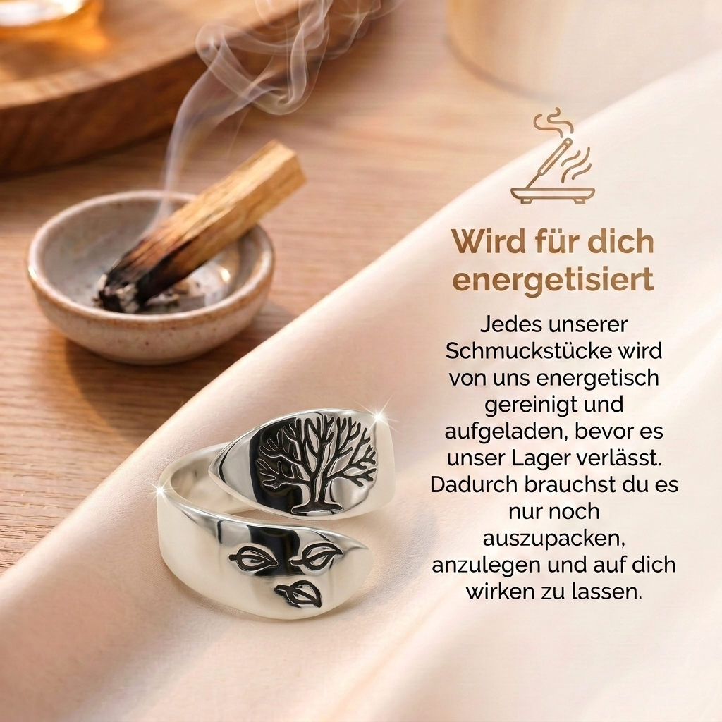 Lebensbaum Ring - S925 Silber | Hier und Jetzt