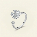 Zirkon Ring - Anti Stress Ring (beweglich)