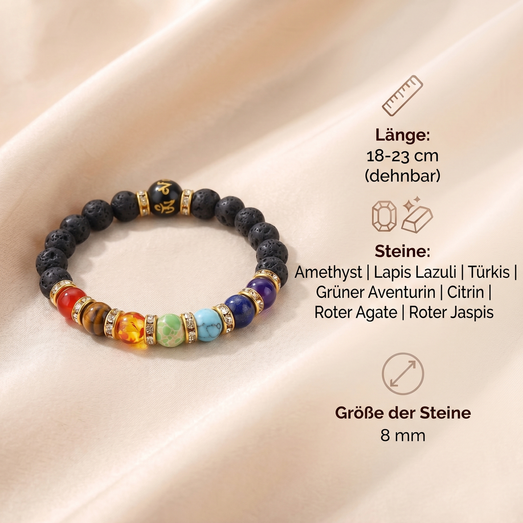 7 Chakren Aktivierungs Armband