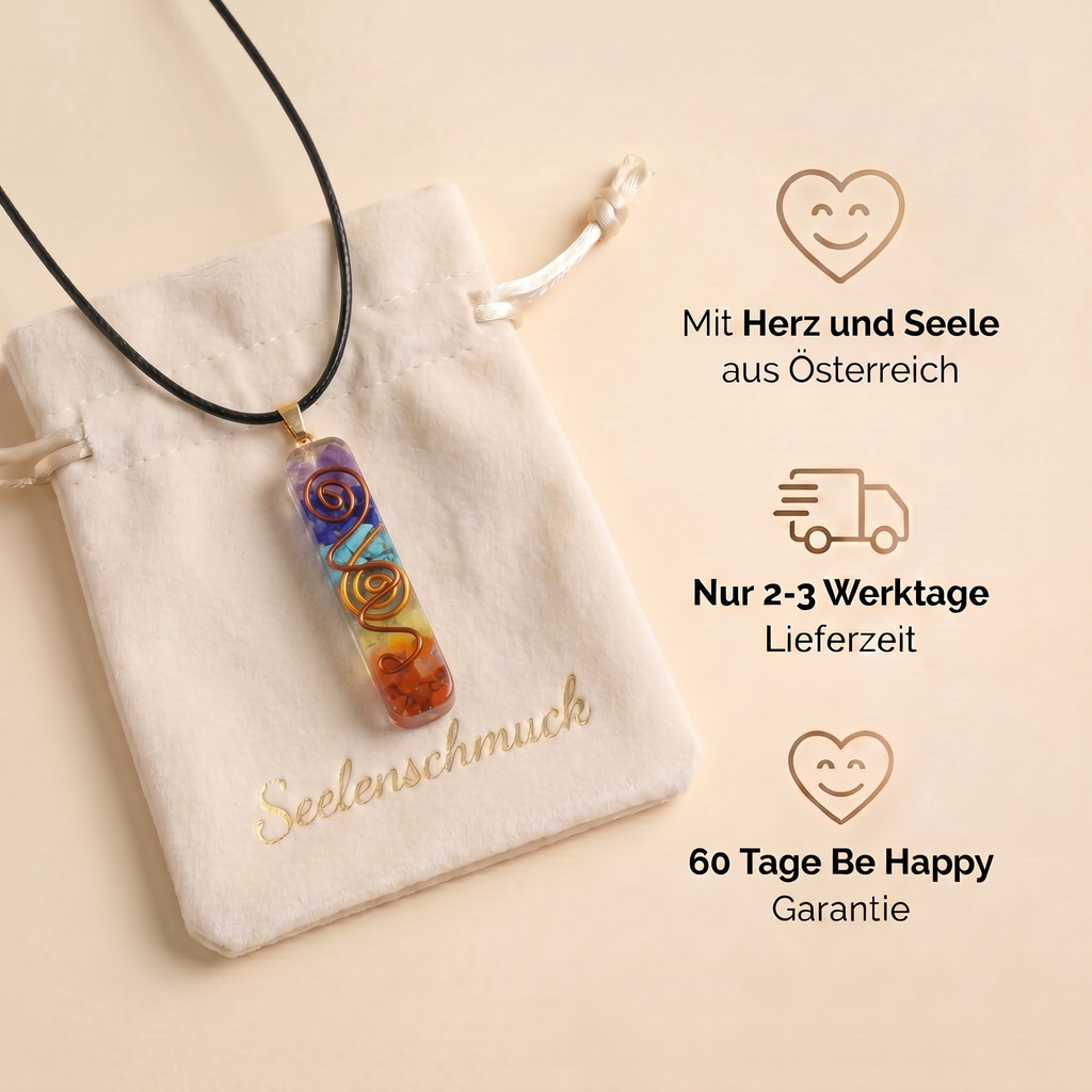 7 Chakra Orgonit Halskette