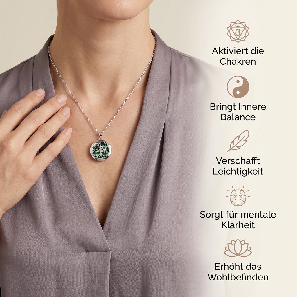 Trimagische Edelstahlkette