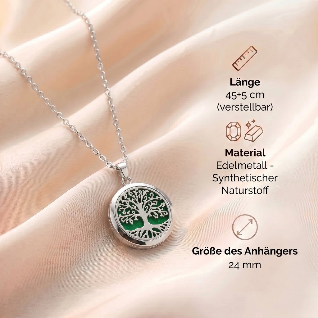 Trimagische Edelstahlkette