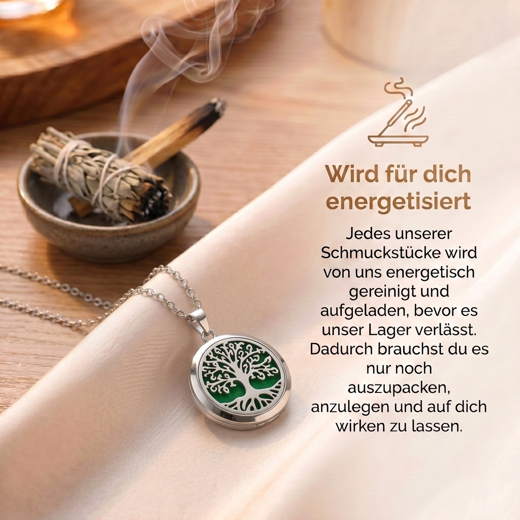Trimagische Edelstahlkette
