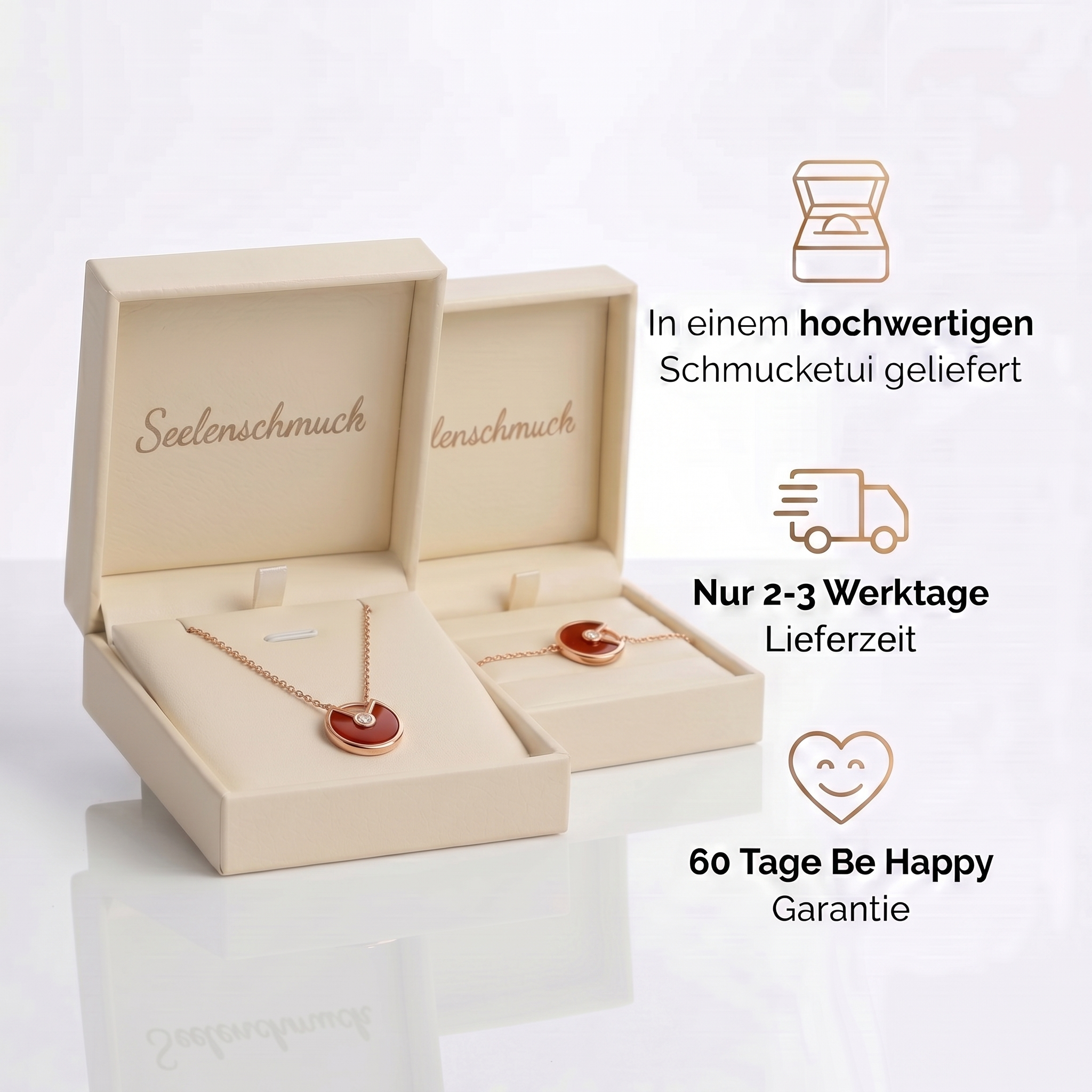 Karneol Anziehungs-Set + Gratis E-Book