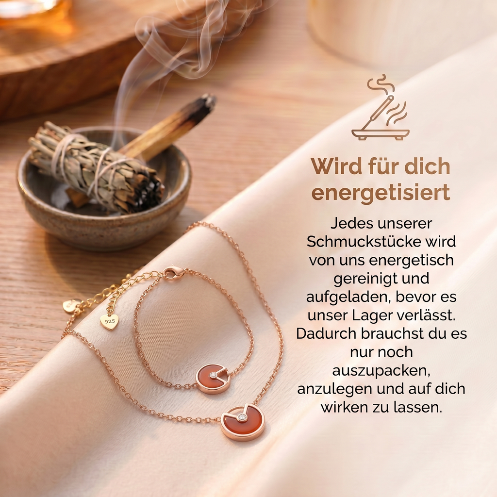 Karneol Anziehungs-Set + Gratis E-Book