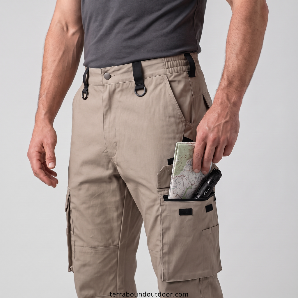 Herren wasserabweisende Cargohose – Tactical-Hose zum Jagen und Angeln