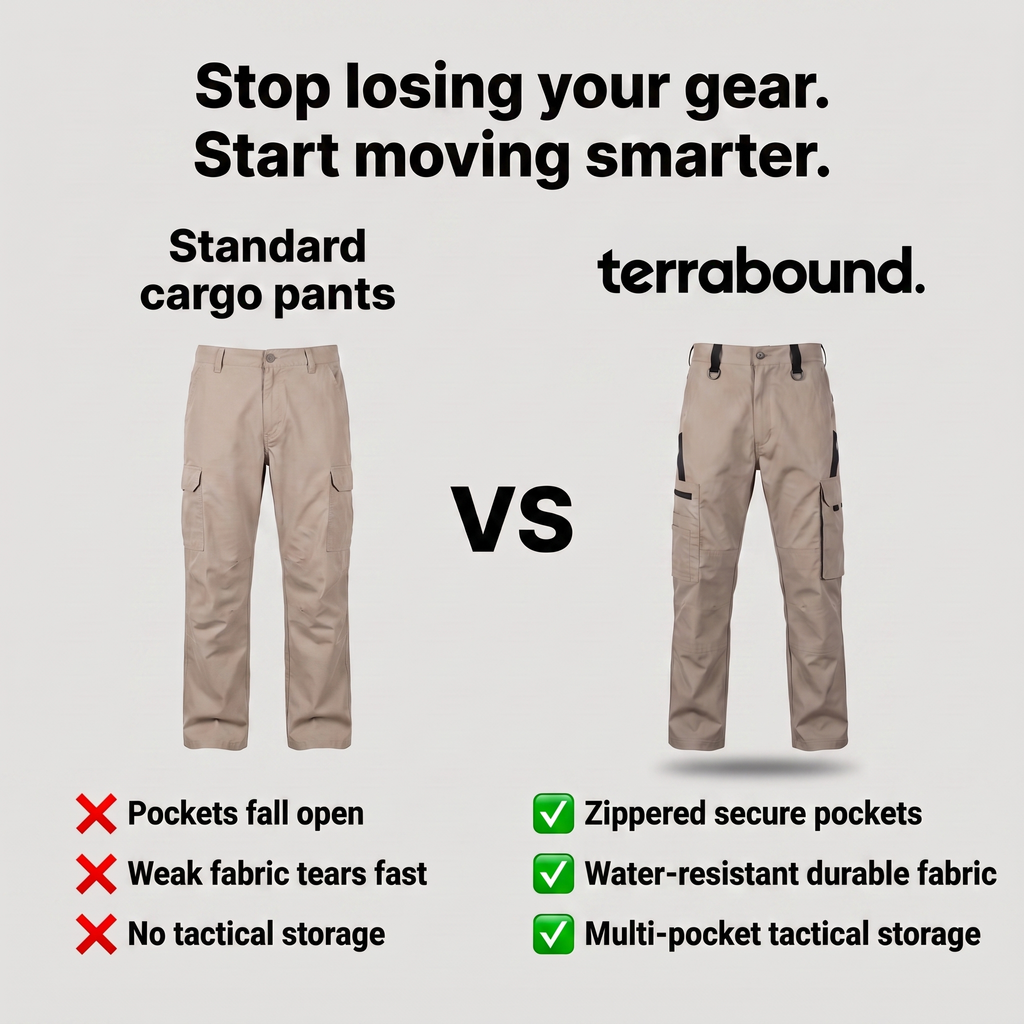 Herren wasserabweisende Cargohose – Tactical-Hose zum Jagen und Angeln