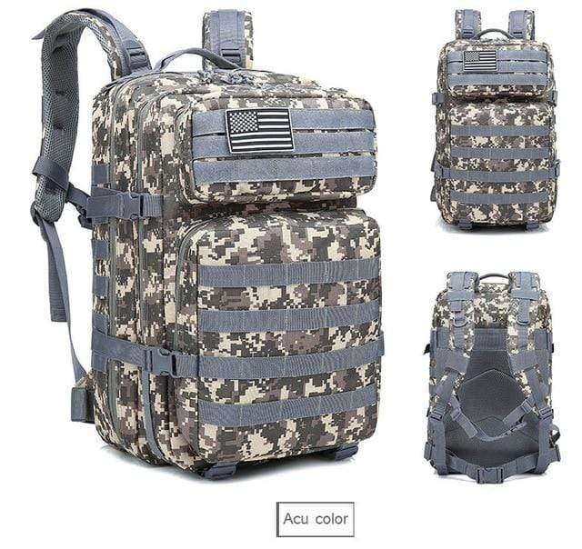 45-Liter-Molle-Rucksack, wasserdicht