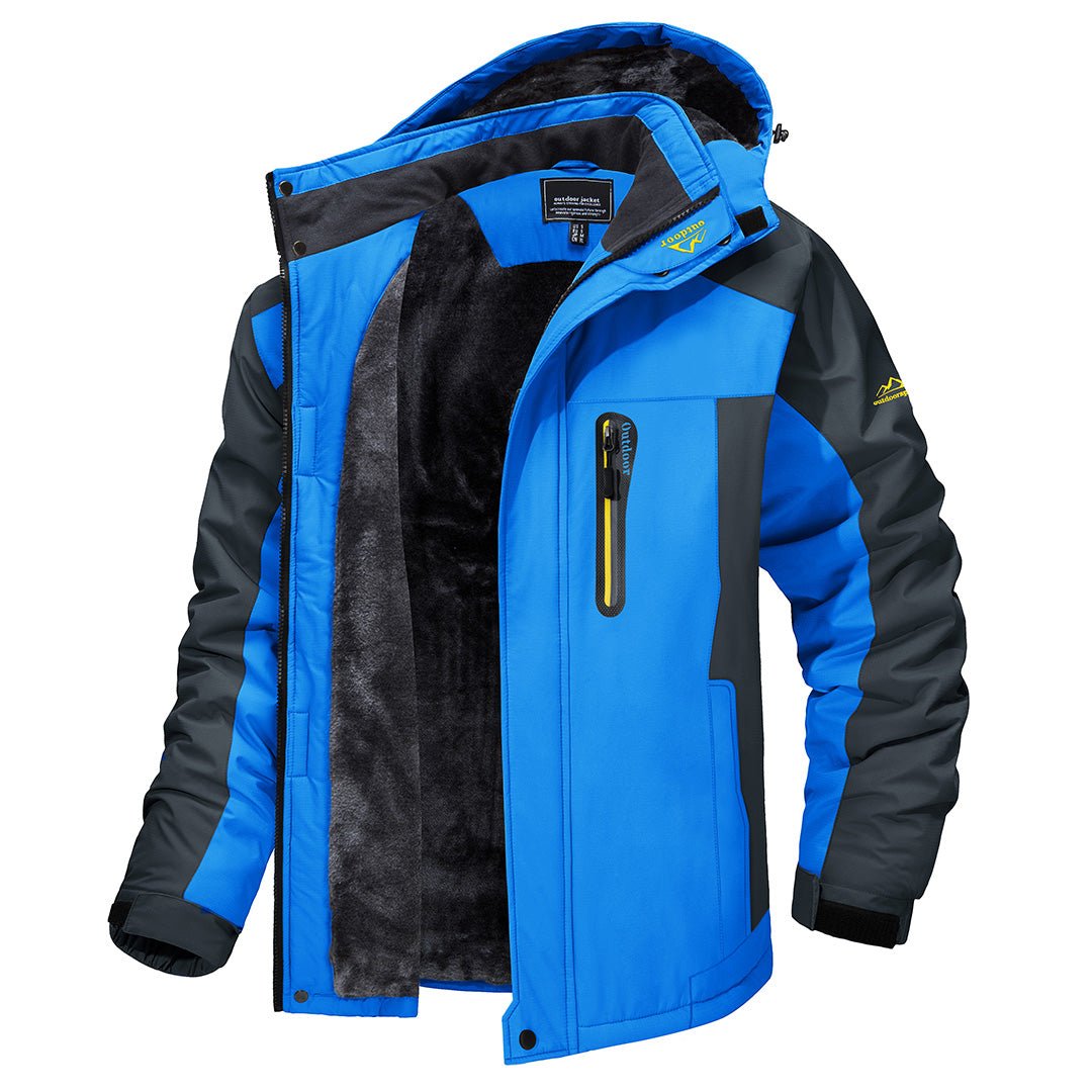 Winddichte, wasserdichte Winterjacke