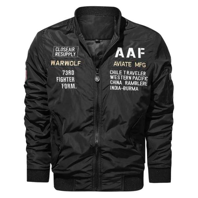 Bomberjacke im Militarylook