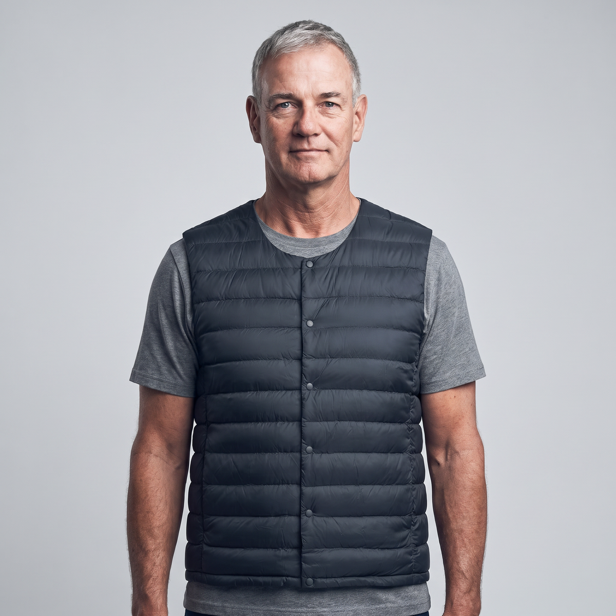 Herren Weste leicht – daunengefüllter Bodywarmer