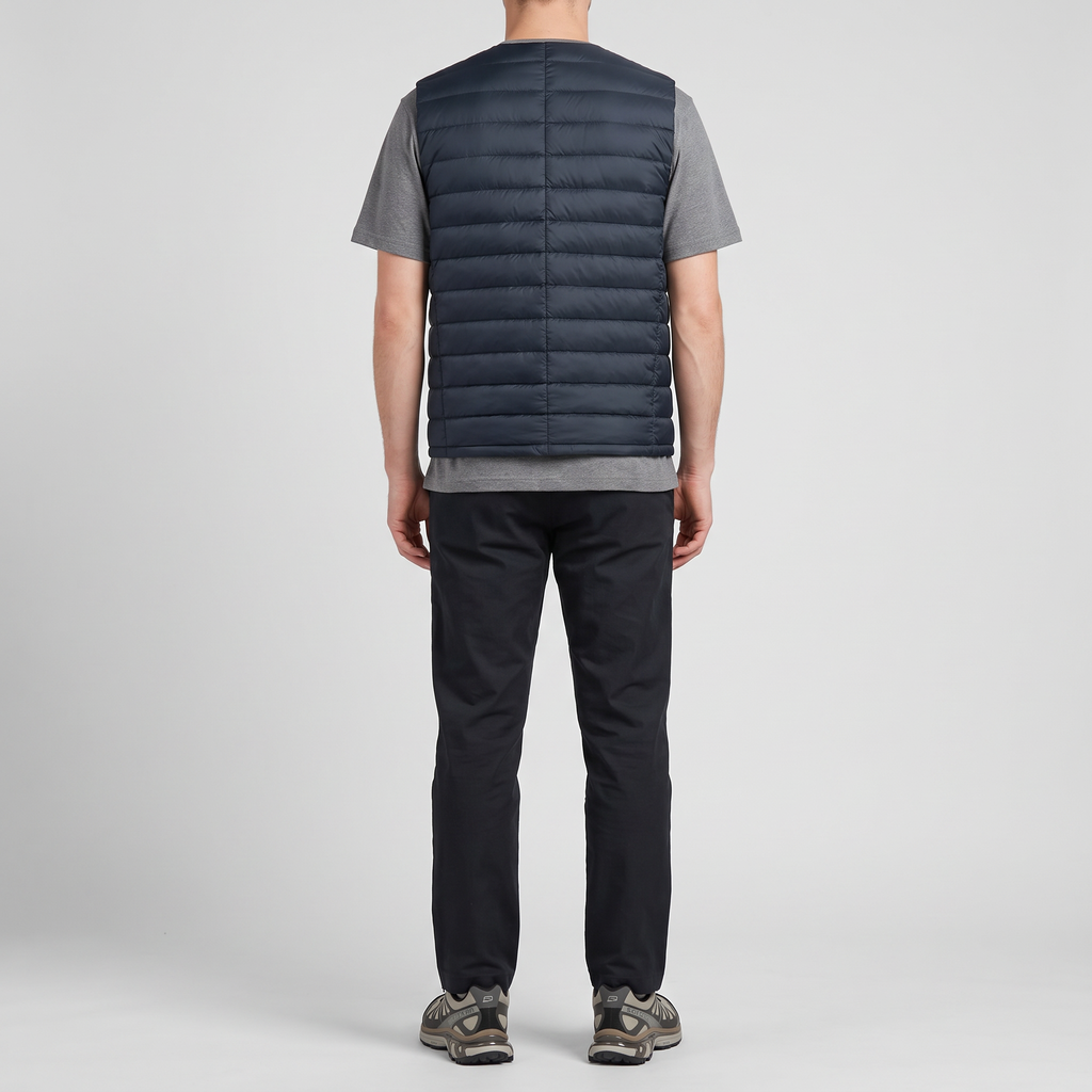 Herren Weste leicht – daunengefüllter Bodywarmer