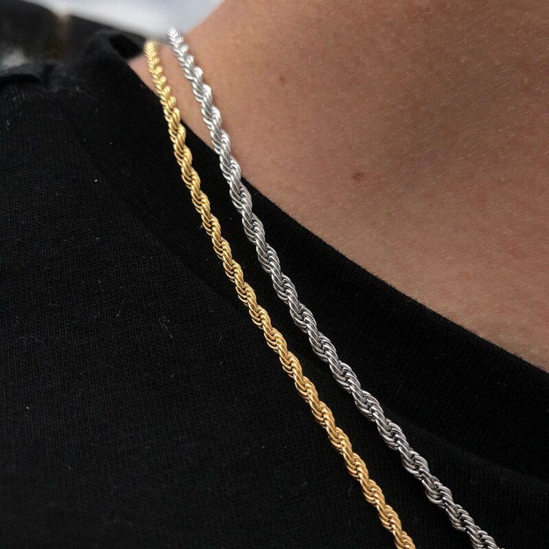 Clinbands Stilvolle Herren-Halskette mit Kette