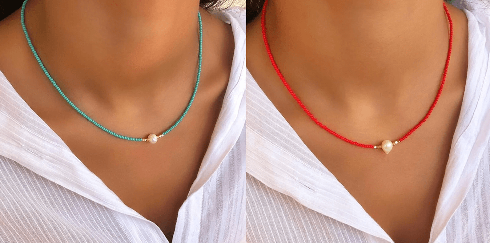 Clinbands Pearl | Luxuriöse und elegante Perlenkette