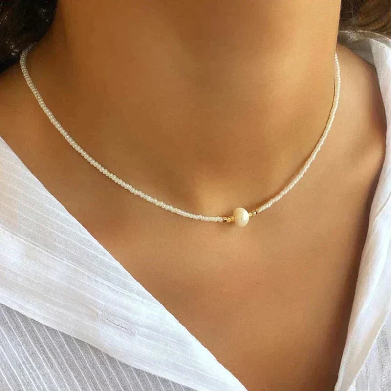 Clinbands Pearl | Luxuriöse und elegante Perlenkette