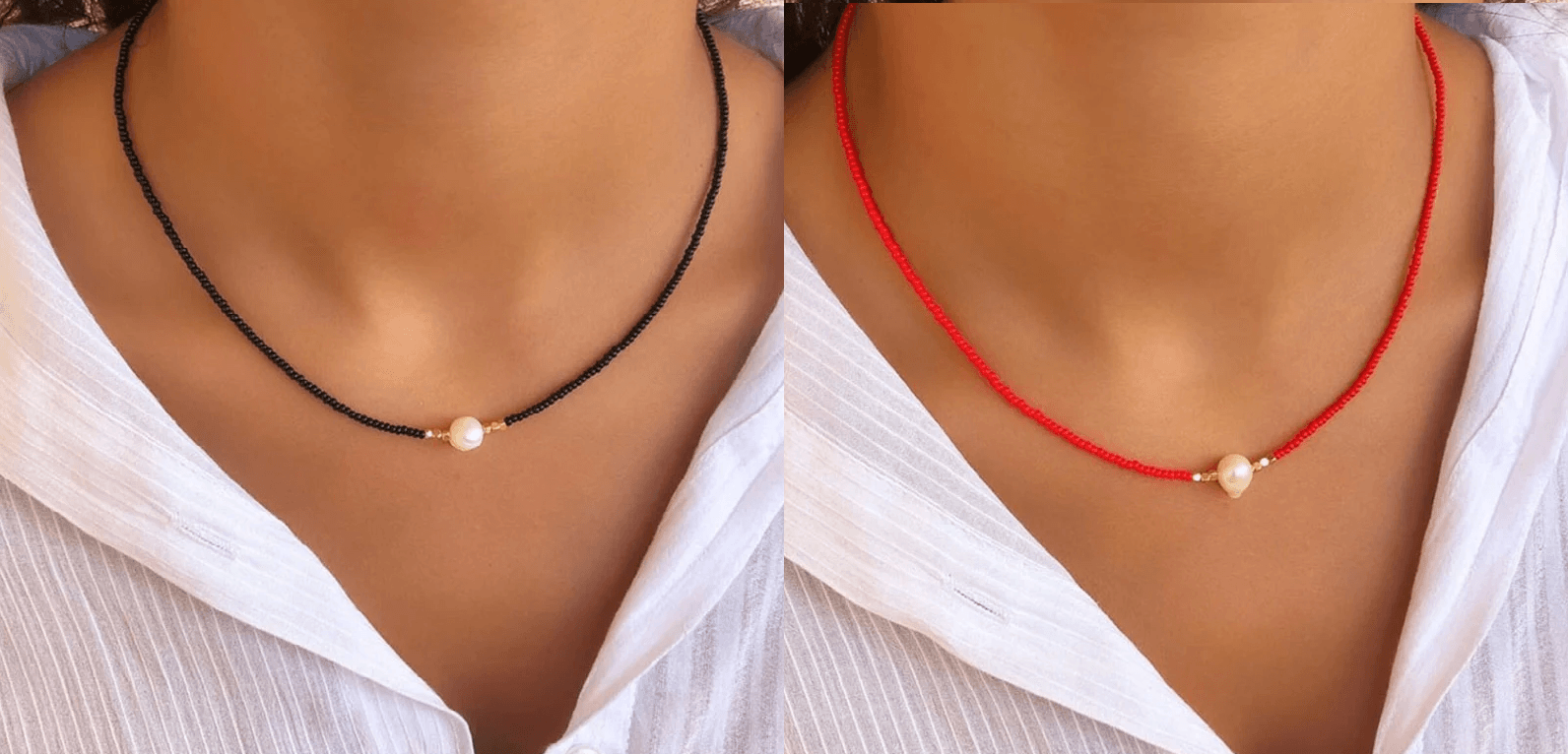 Clinbands Pearl | Luxuriöse und elegante Perlenkette