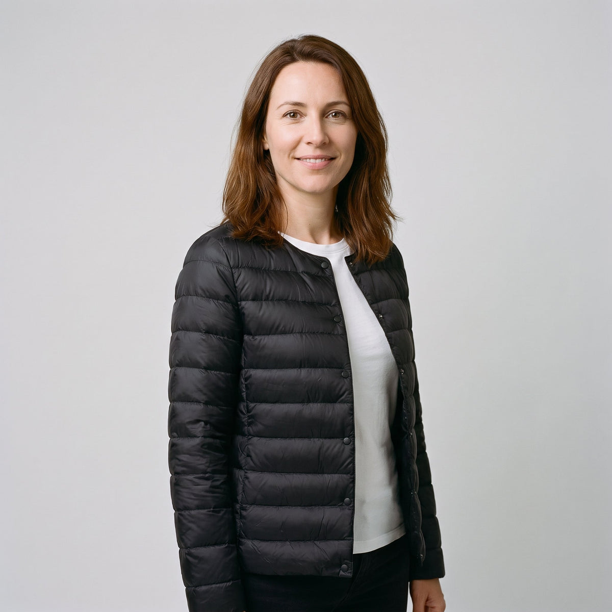 Damen Steppjacke leicht – packbare Daunenjacke