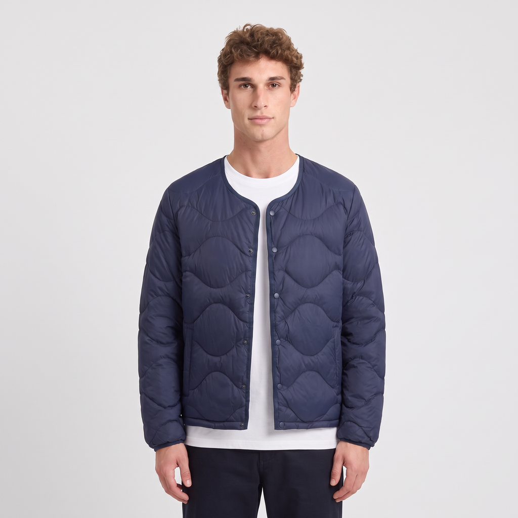 Herren Steppjacke leicht – gesteppte Daunenjacke zum Layern