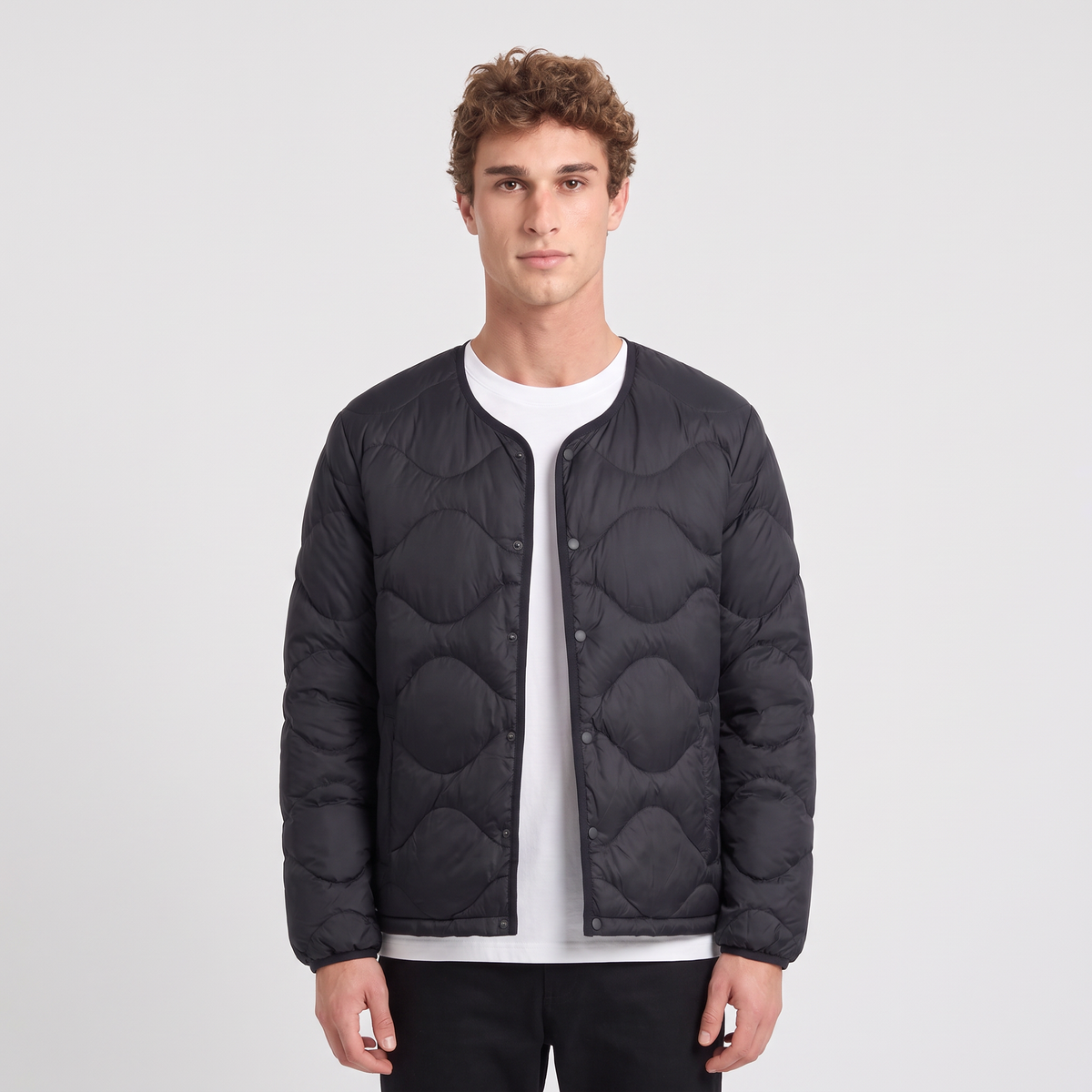 Herren Steppjacke leicht – gesteppte Daunenjacke zum Layern