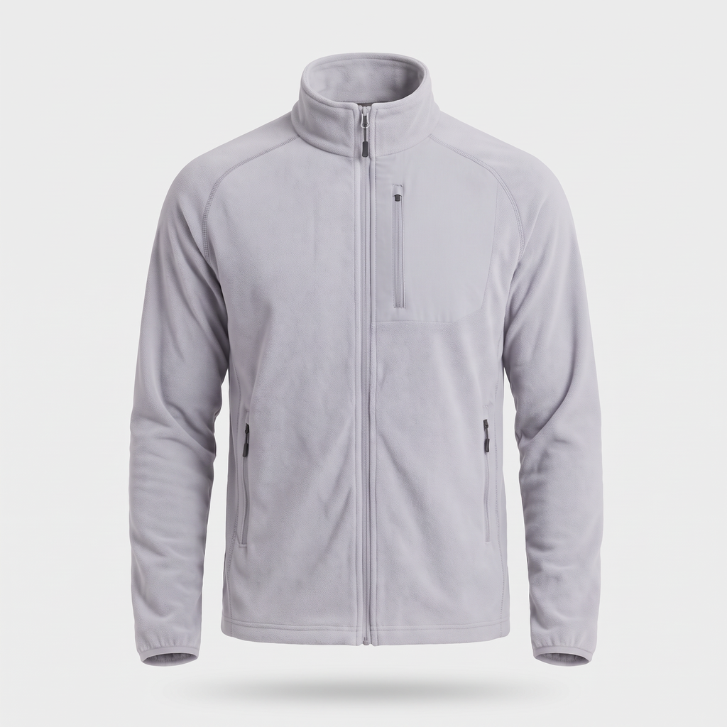 Herren Fleecejacke leicht – Zip-Fleece zum Wandern
