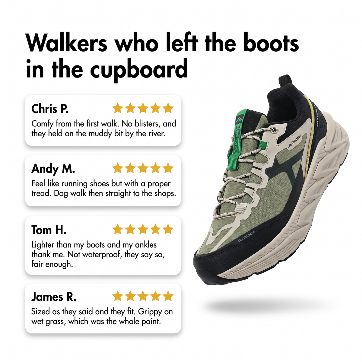 Herren Trailschuhe gedämpft – Laufschuhe zum Wandern