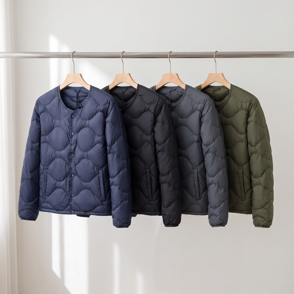 Herren Steppjacke leicht – gesteppte Daunenjacke zum Layern