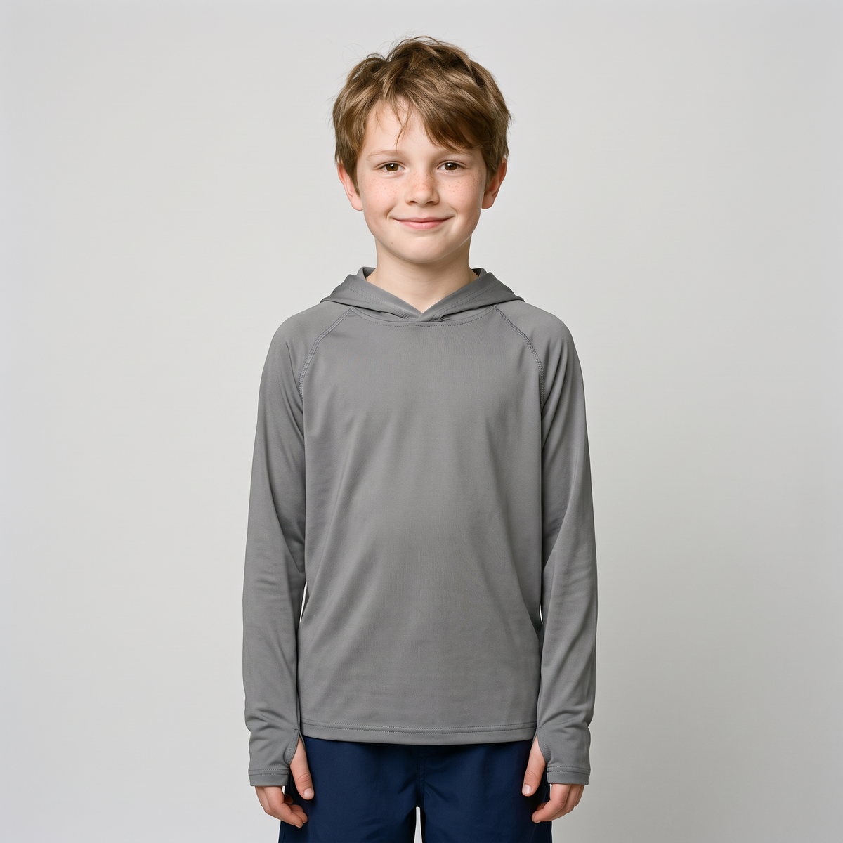 Kinder Sonnenhoodie UPF 50+ – langärmliges UV-Oberteil