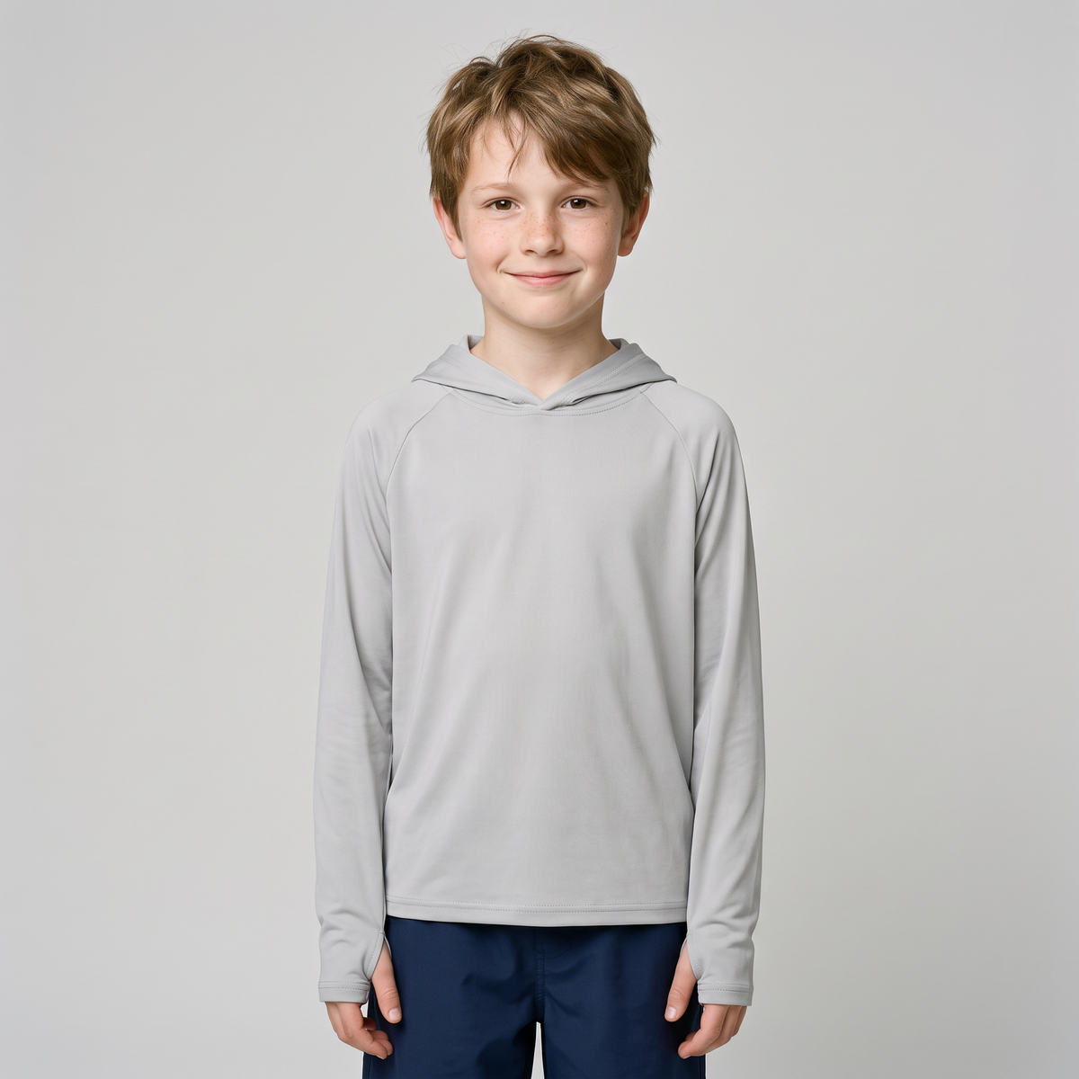 Kinder Sonnenhoodie UPF 50+ – langärmliges UV-Oberteil