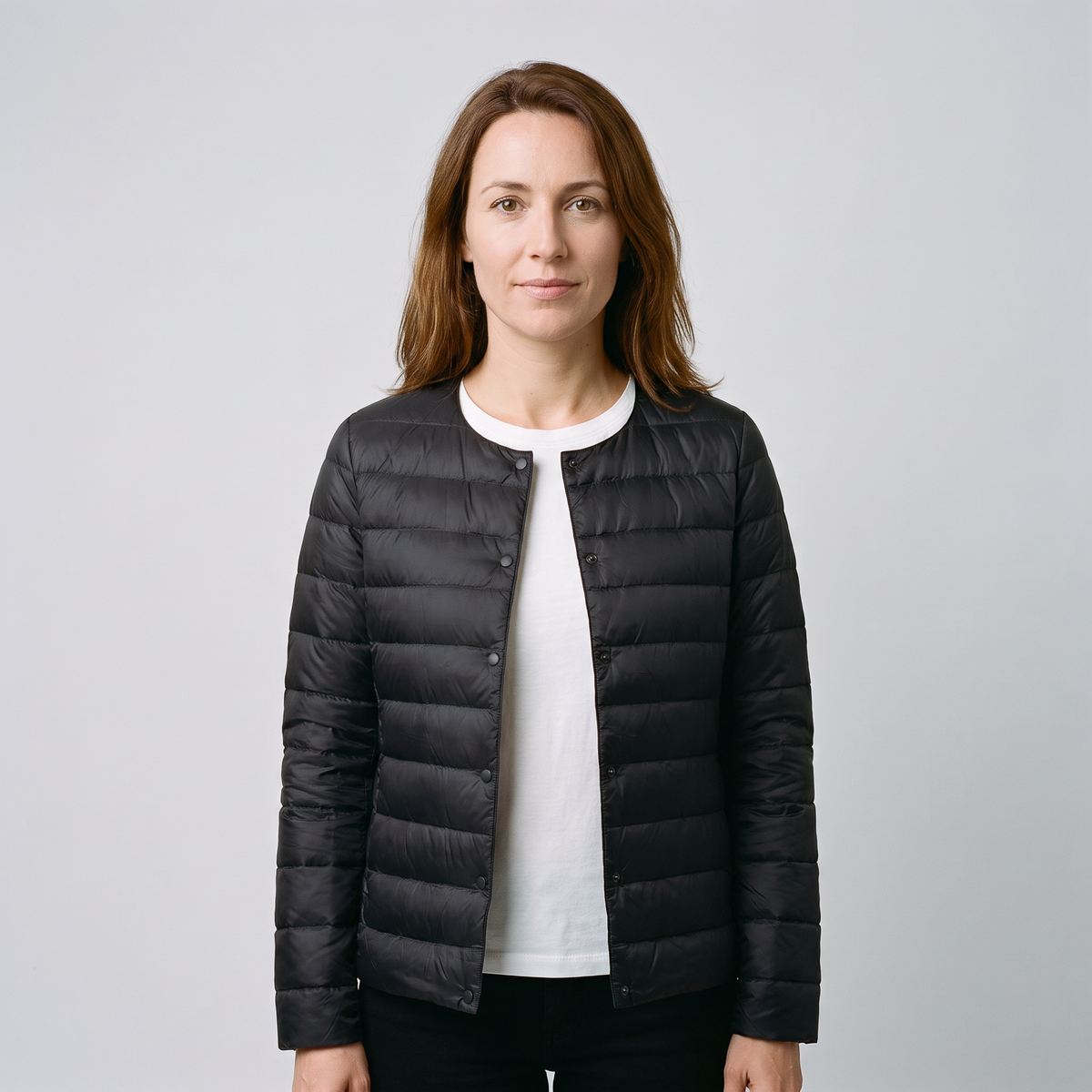 Damen Steppjacke leicht – packbare Daunenjacke