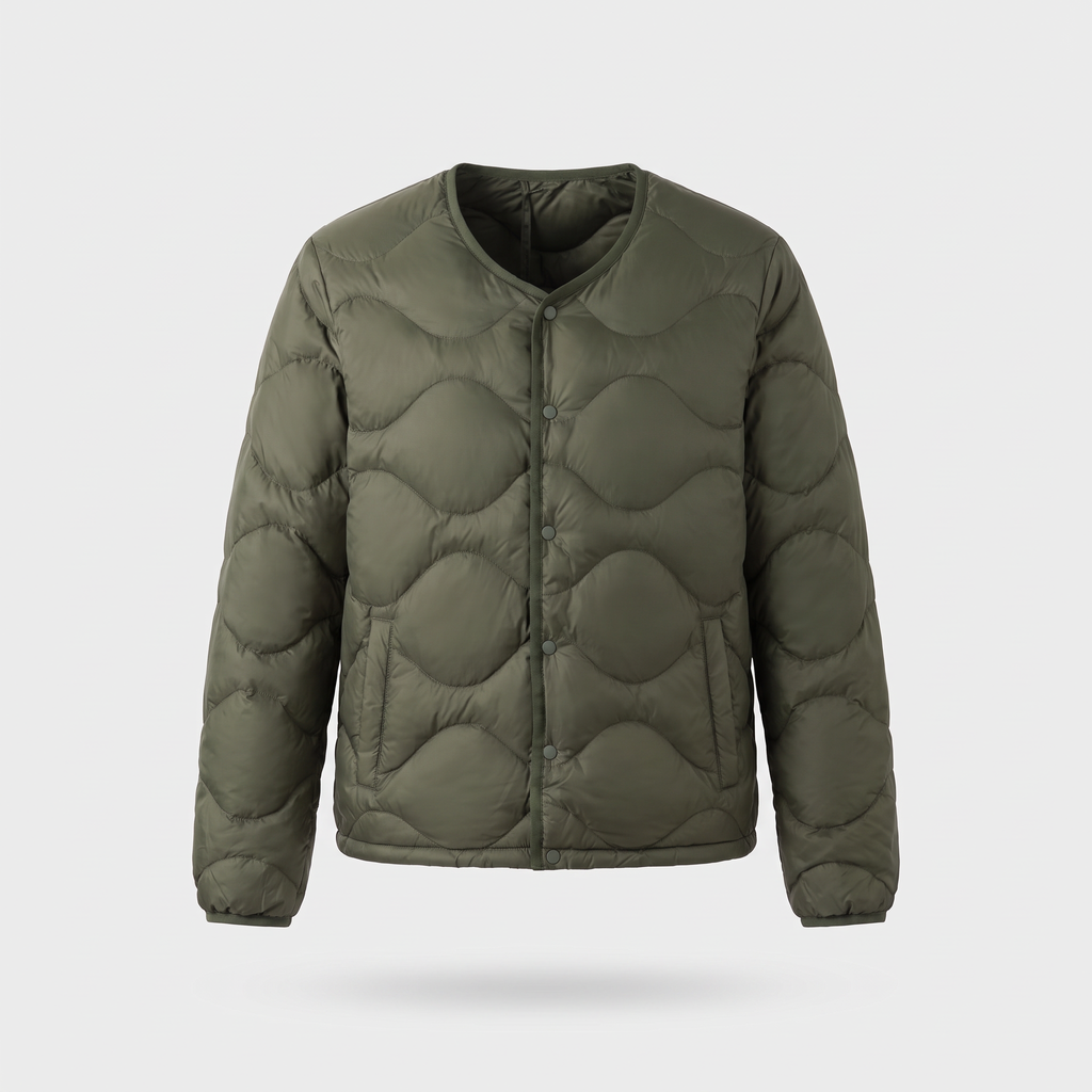 Herren Steppjacke leicht – gesteppte Daunenjacke zum Layern