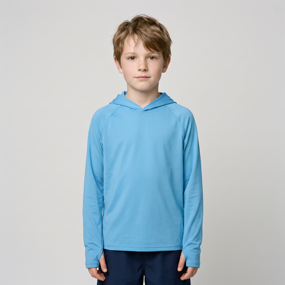 Kinder Sonnenhoodie UPF 50+ – langärmliges UV-Oberteil