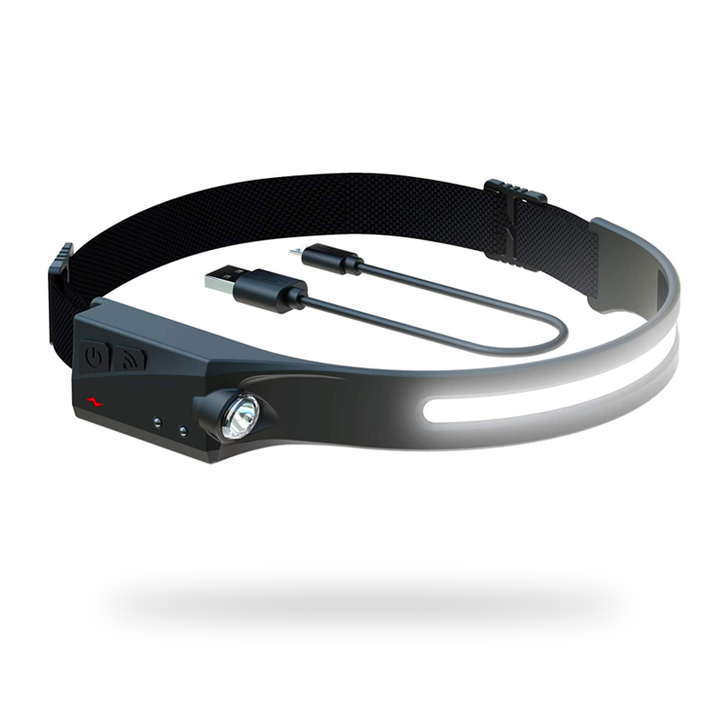 Wiederaufladbare LED-Stirnlampe