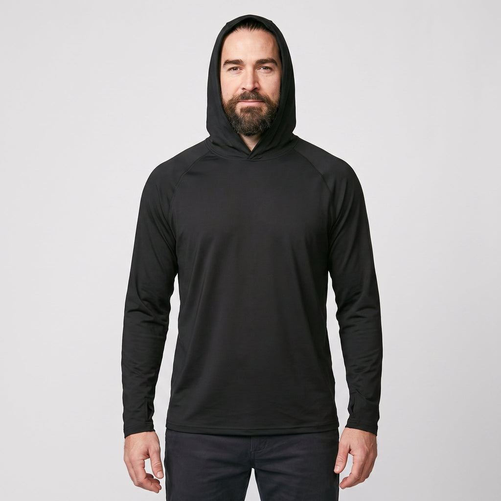 Herren UPF 50+ Sonnenhoodie – leicht, schnelltrocknend