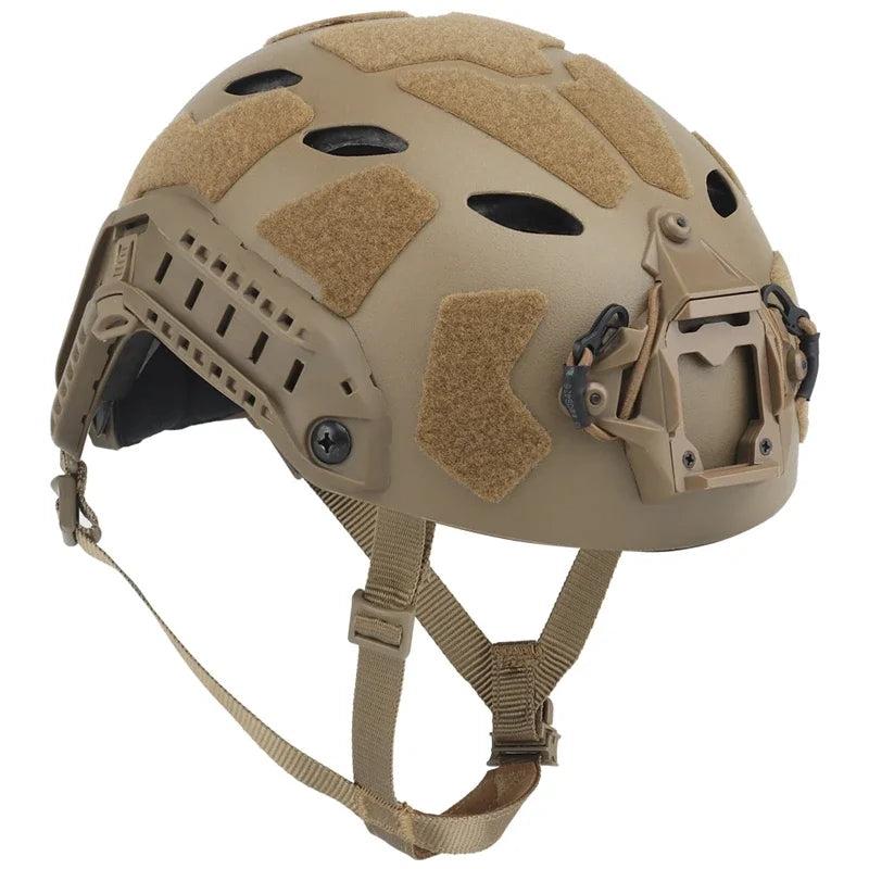 Leichter Tactical FAST-Helm mit Nachtsicht-Halterung & Seitenschienen
