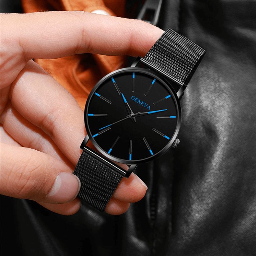 Clinbands - Ultraflache Business-Uhr für Herren