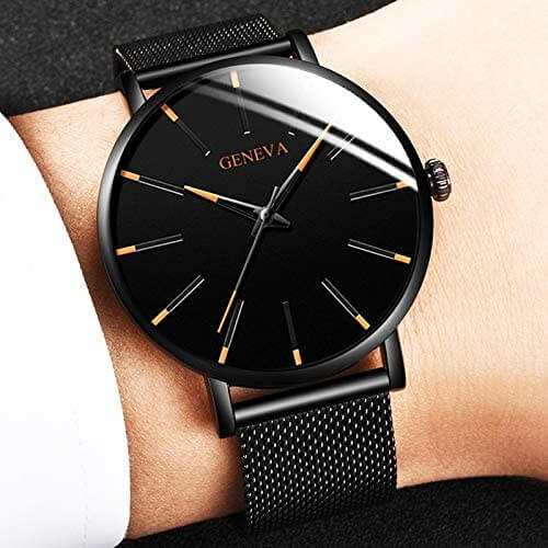 Clinbands - Ultraflache Business-Uhr für Herren
