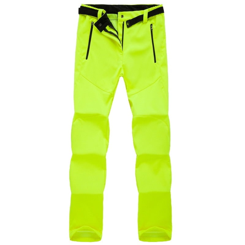 Damen-Wanderhose mit Fleecefutter – robustes Softshell