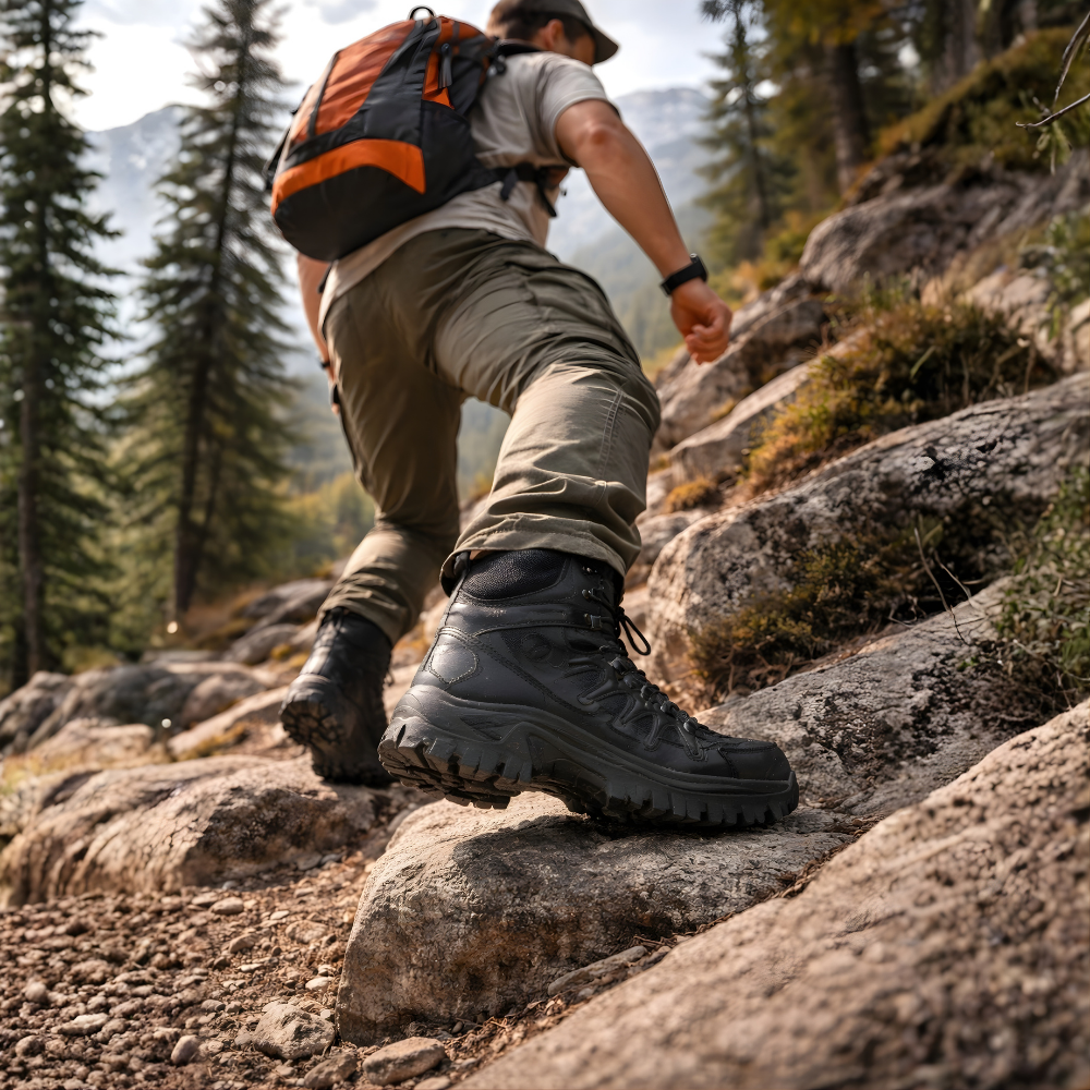 Leichte wasserdichte Outdoor-Stiefel – strapazierfähiger Grip