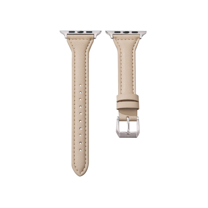 Beige - ELEGANZ Lederband